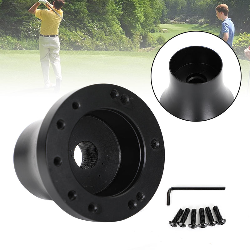 Golfvogn aluminiumsrattadapternav Passer for EZGO TXT & RXV Black Generic