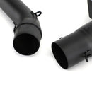 Slip On Schalldämpfer Auspuff passend für Honda 2017–2020 Rebel CMX 300 / CMX 500 schwarz generisch