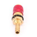 Vandkølet og gasadapter hurtig tilslutning velegnet til TIG svejsebrænderholder