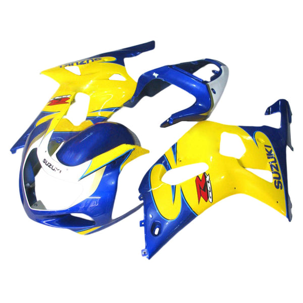 Amotopart Suzuki GSXR600 GSXR750 2001-2003 K1 Juego de carenado Cuerpo Plástico ABS