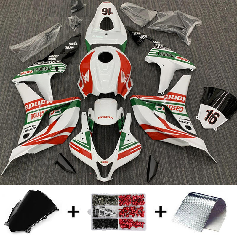 Amotopart Honda CBR600RR 2007-2008 F5 Juego de carenado Cuerpo Plástico ABS