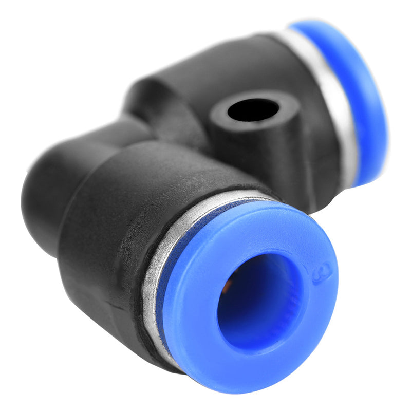 Conector de pressão pneumática 40 peças rápida 6mm OD 1/4" conexões de linha de ar de plástico