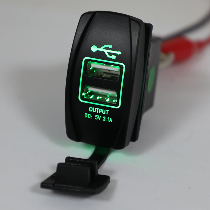 Laturi kahdella USB-liitännällä UTV Can Am Polaris RZR Ranger 900 1000 XP 750 Generic