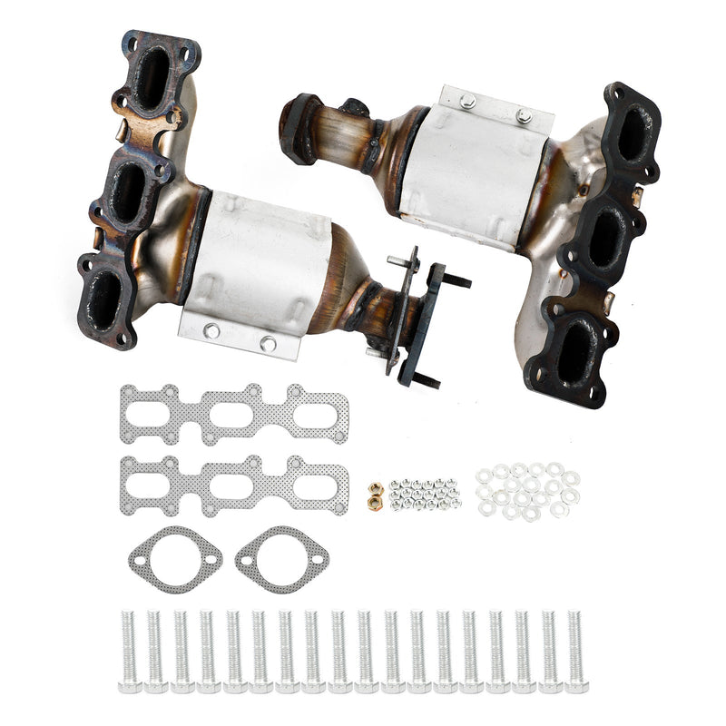 2013-2019 Ford Explorer 3.5L front venstre og høyre manifold katalysator generisk