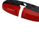 Musta/harmaa ruudullinen punainen taustapeilin kansi BMW MINI Cooper R55 R56 R57 Genericiin