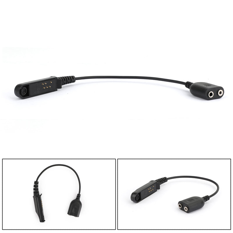 Walkie Talkie K 2-poliger Headset-Port-Konverter, passend für Baofeng UV9R BF-9700 BF-A58