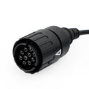 BMW OBD2 kabelstik diagnostisk scannerkabel motorcykel 10 pin til 16 pin