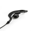 Lytt Headset 3,5 mm mikrofon Ørestykke kun i G-form for Motorola Radio-høyttaler