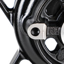 Glänsande svart bakhjulsfälg lämplig för Kawasaki EX 400 G Ninja 400 / ABS / Z 400 2018 2019 2020 2021 2022 2023