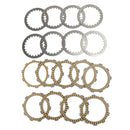 Kytkinsarja teräs & kitkalevyt Yamaha FZ400 4YR 1997 1HX-16331-00 Generic