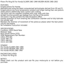 Sada XR200R 13011-446-811 Honda 65,50 mm UE XR200 Píst XL200 Vhodné pro 1980-2002 STD Generic