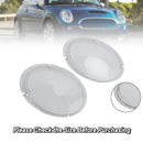 Links + Rechts Scheinwerfer Objektiv Kunststoff Abdeckung Shell 63126911701 02 Für Mini Cooper
