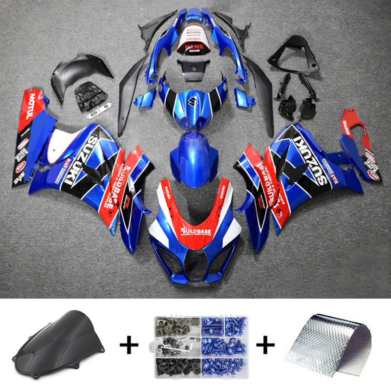 Amotopart Suzuki GSXR1000 2017-2023 K17 suojasarja, runko muovia ABS