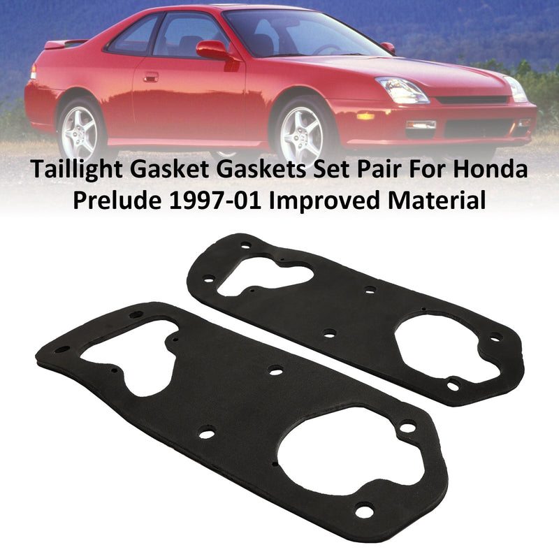 Par de kits de sellos de luces traseras para Honda Prelude 1997-01 Material mejorado