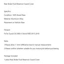 Skyddskåpa för bakre bromsvätskebehållare lämplig för Suzuki DL 1000 V-Strom 1000 15-2019 Generic