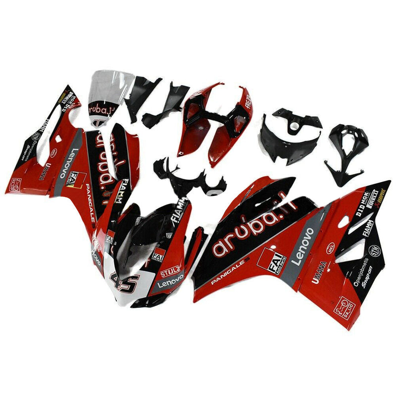 Body kåpa set ABS lämplig för Ducati 1199 899 2012-2014 Generic