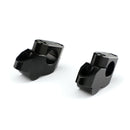 DE NOIR + CNC para GUIDON Yamaha Moto PONTET H26MM NOIVA MOTO Ø22MM NUEF Honda Genérico