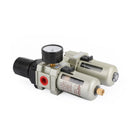 Filtro de compressor de ar de 3/8 ", ferramentas de armadilha separadora de água e óleo com indicador regulador