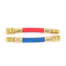 8 Stk Auto Bil A/C Air Conditioning Køling Opladning AC Adapter Slanger Sæt