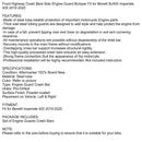 OCHRANA MOTORU OCHRANA RÁMU OCHRANA Vhodné pro Benelli Imperiale 400 19-2020 Generic