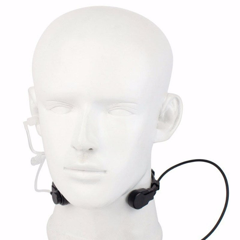 Tactical Throat Mic Headset Sopiva Baofeng UV-9R Plus BF-9700 BF-A58 UV-82WP