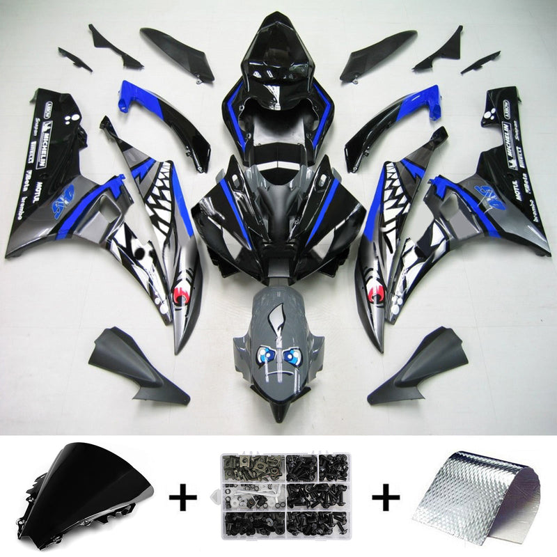 Kit de carenagem para Yamaha YZF 600 R6 2006-2007 Genérico