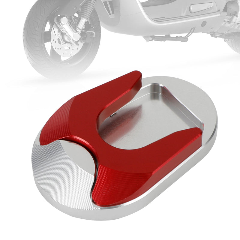 Vespa GTS300 2013-2020 sidestativ forstørret platepute