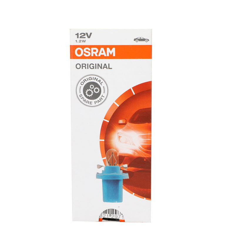 10x para luz de instrumento Original de coche OSRAM 2721MFX 12V 1,2 W BX8.5d genérico