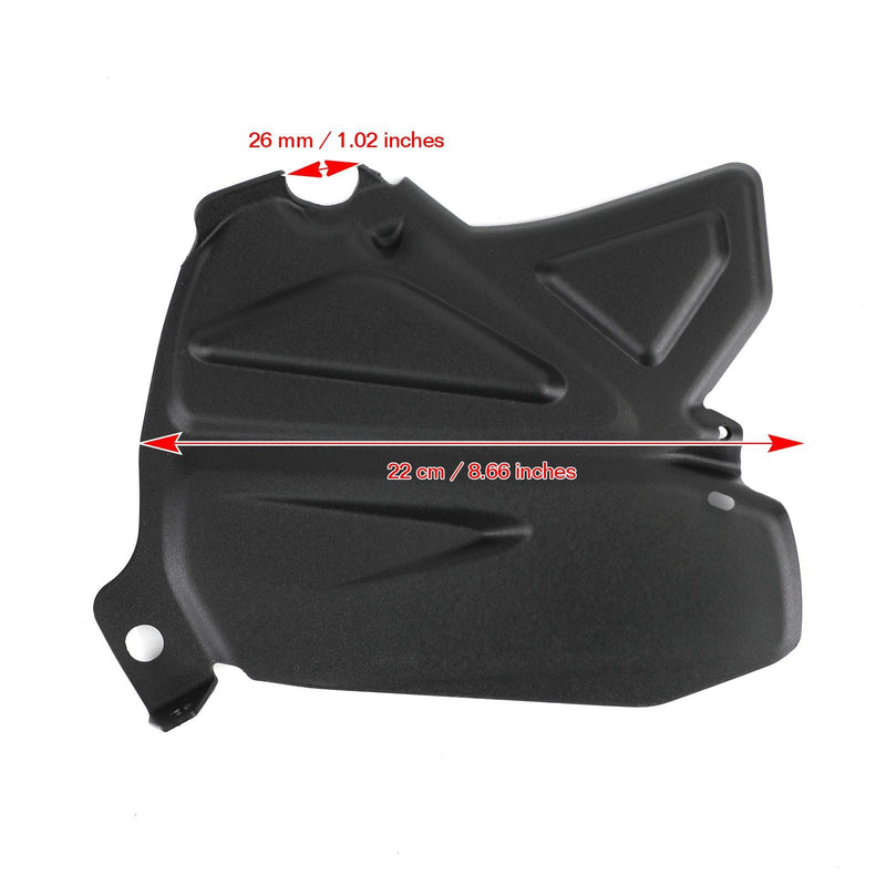 Protección pie de acompañante/protección guardabarros compatible con BMW R1200RT LC 2014+ Generic