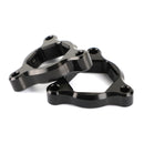 Pré-registrador de garfo preto 19mm adequado para Suzuki GSXR600 GSXR750 2006-2010 K6-L0