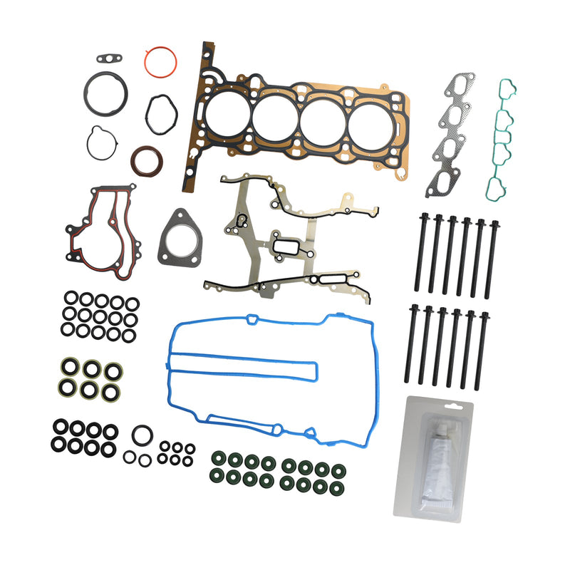 Kit de parafusos da junta da cabeça para Chevrolet Cruze Sonic Buick Encorde Trax 1.4L 11-16 Genérico