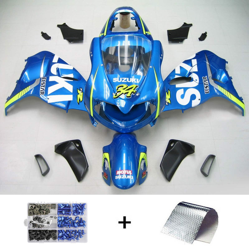 Zestaw owiewek Suzuki TL1000R 1998-2003, korpus, tworzywo sztuczne, ABS