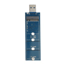 Adaptér M.2 na USB B klíč M.2 Adaptér SSD protokolu SATA pro 2230 2242 2260 2280