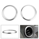 2 STÜCKE Auto Aluminium Air Outlet Trim Cover Aufkleber Passend für BRZ Toyota 86 Generic