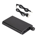 Amplificador de fone de ouvido HIFI Companion Walkman portátil ajustável AMP 3,5 mm porta AUX