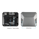 Hliníkové pouzdro 2021 pro Raspberry Pi 4 s tlačítkem Safe Power pro Argon One