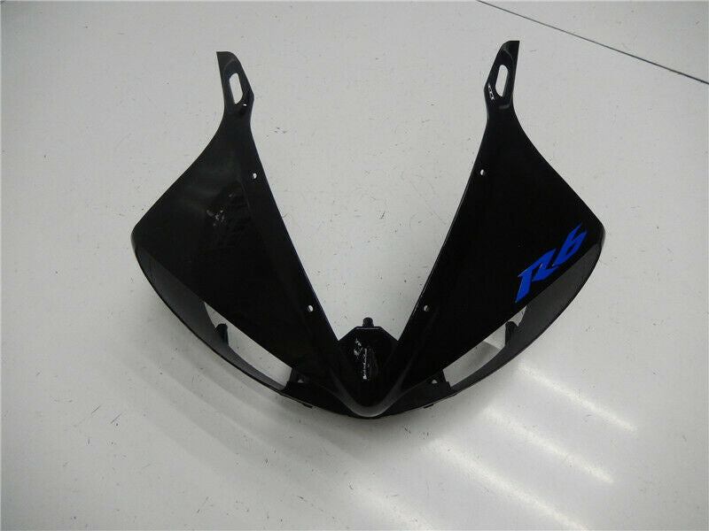 Verkleidungs-Einspritz-Kunststoff-Set passend für Yamaha 2003 2004 YZF R6 Blau Schwarz Generisch