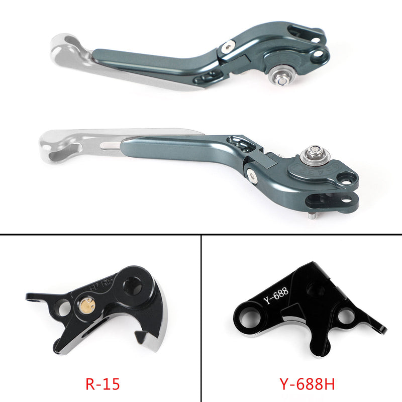 Einstellbarer Kupplungsbremshebel für Yamaha MT-09 Tracer 900/GT 21-22 YZF R6 17-20 Generic