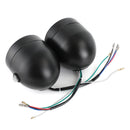 4,33" Twin Dual LED Scheinwerfer Universal Chopper Bobber Cafe Racer Motorrad Generic