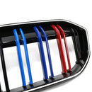 BMW 3-sarjan G20 G28 2023-2024 M kaksilinjainen musta etumunuaissäleikkö