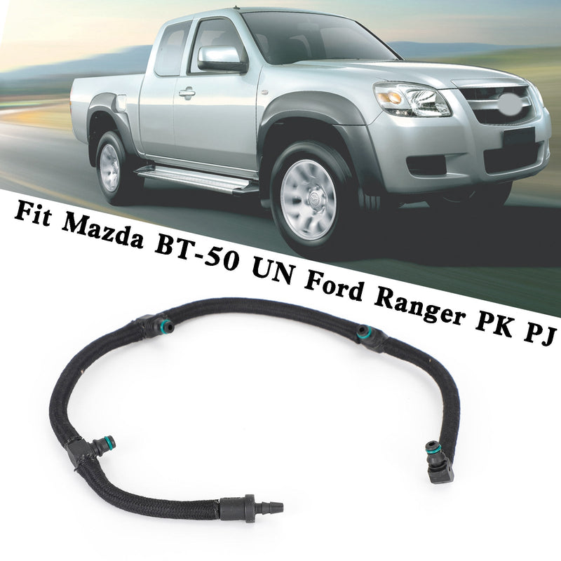 Manguera de retorno del inyector de combustible WE011349Y compatible con Mazda BT-50 UN Ford Ranger PK PJ genérico