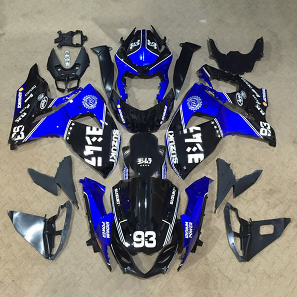 Amotopart Suzuki GSXR1000 2009-2016 K9 kåpa Set Body Plast ABS