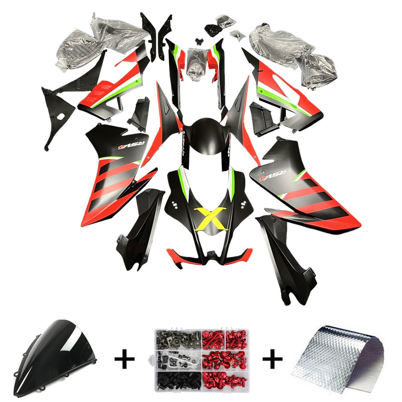 Amotopart Aprilia RSV4 1000 2016–2018 Verkleidungsset, Karosserie, Kunststoff