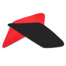 Par de almofadas laterais de proteção do tanque adequadas para Ducati Monster 797 17-19 borracha preta genérica