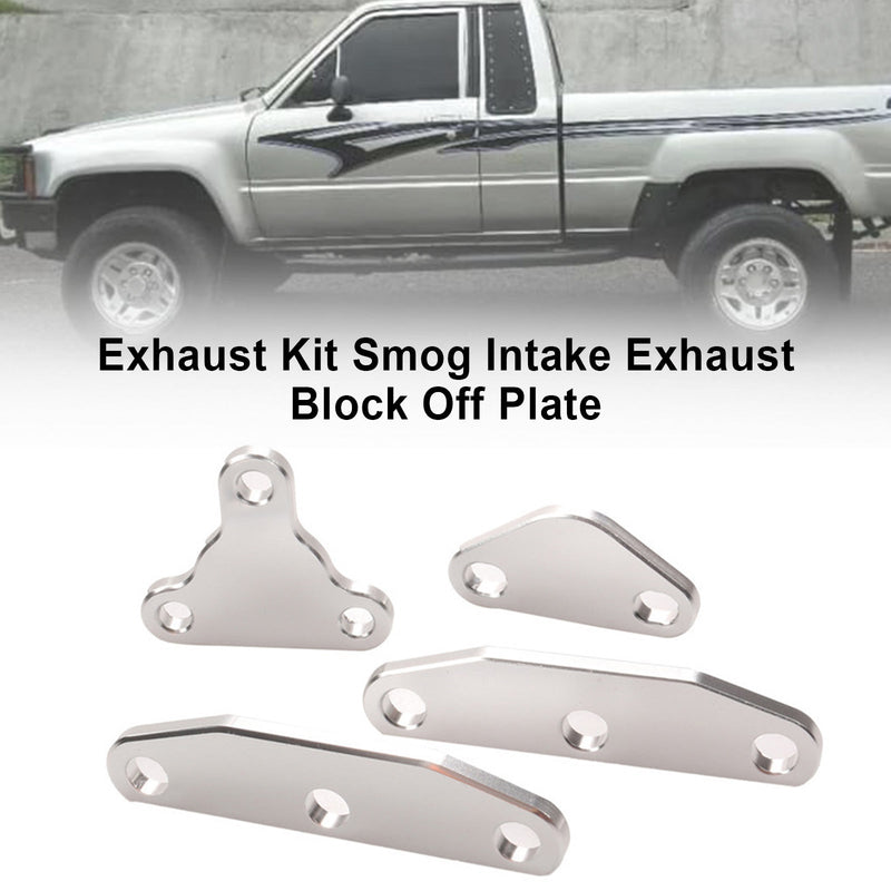 EExhaust Intake Block Off Plate Set Air Plug Kit für Toyota 20R 22RE EGR Smog Generic